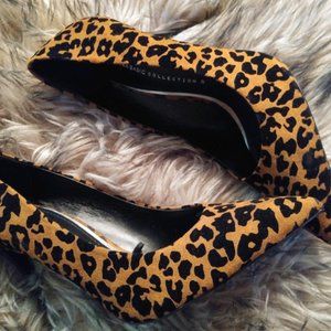 Zara Basic Leopard Pumps Size 37 (6.5)/7